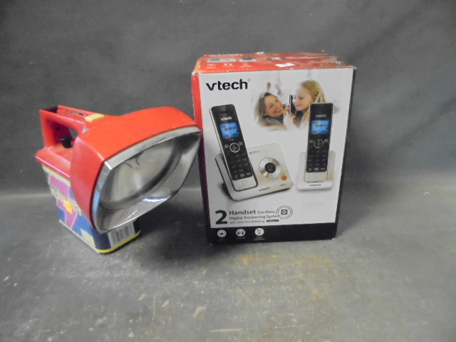 lot 136 image: VTech Cordless Phone and Light