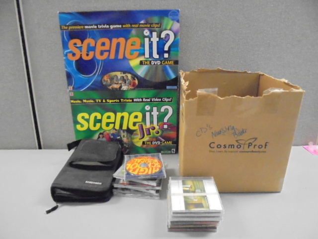 lot 166 image: Video Games and Music CDs