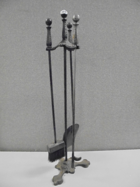 lot 168 image: Fire Place Tools with Stand