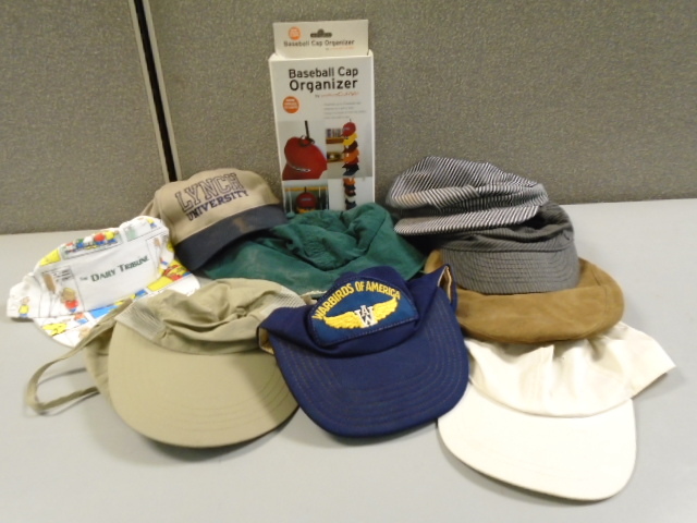 lot 175 image: Hats and Baseball Cap Organizer