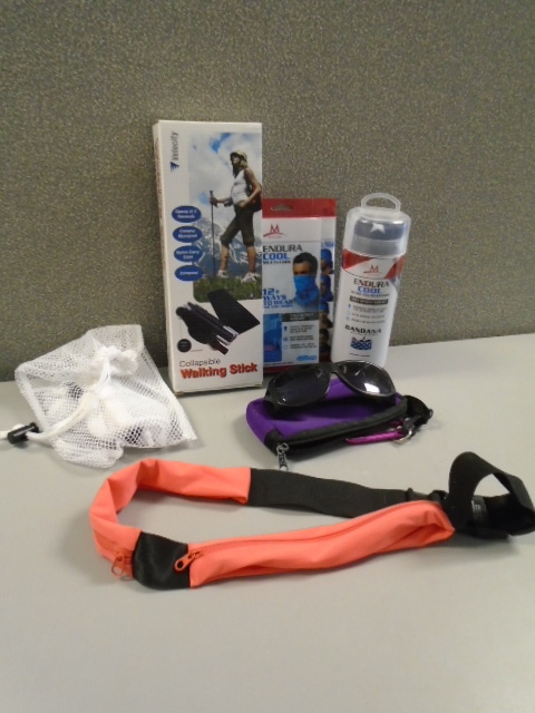 lot 179 image: Walking Stick, Cooling Bandanas and MORE
