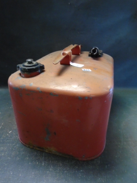 lot 225 image: Metal Gasoline Can