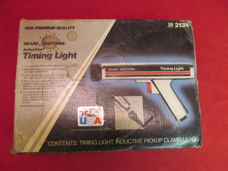 lot 11 image: SearsCraftsman Inductive timing light