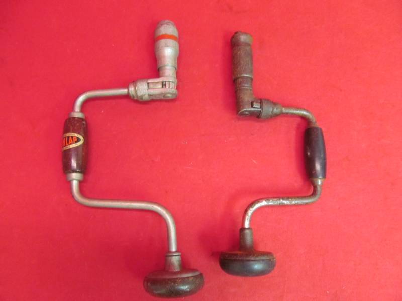 lot 56 image: Vintage hand drills