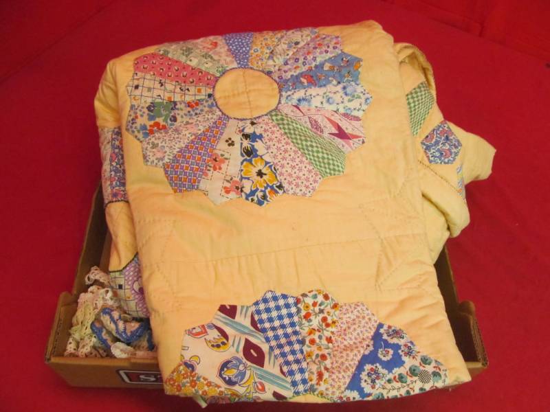 lot 115 image: quilt