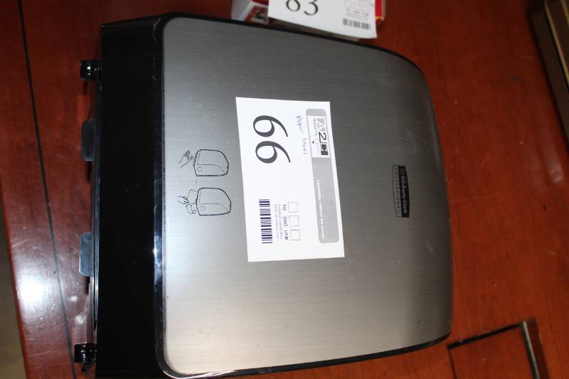 lot 66 image: Kimberly Clark Professional Stainless Steel Paper Towel Dispenser