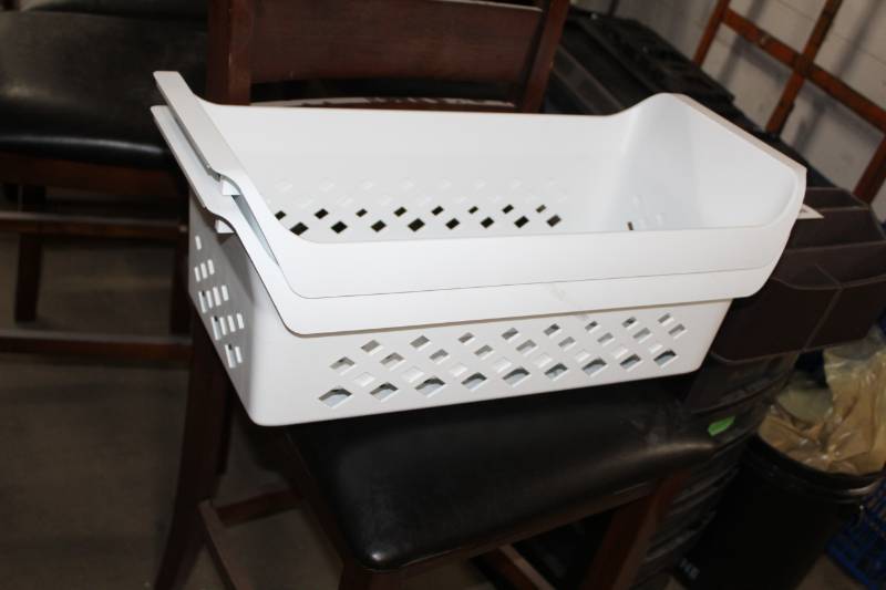 lot 77 image: Lot of (2) Plastic Storage Bins