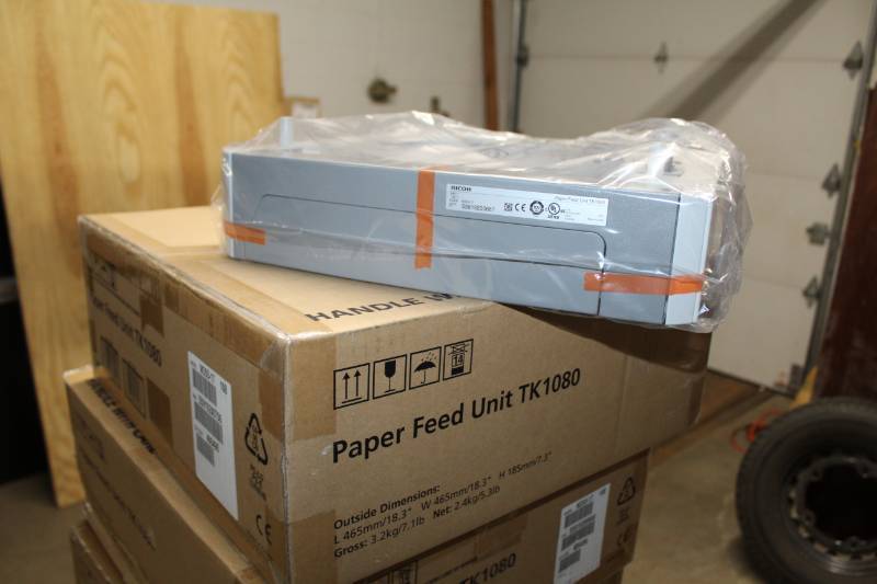 lot 45 image: Lot of (3) Ricoh Paper Feed Units