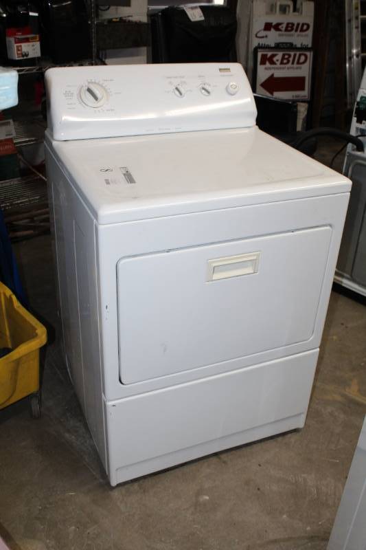 lot 8 image: Kenmore Elite Electric Clothes Dryer