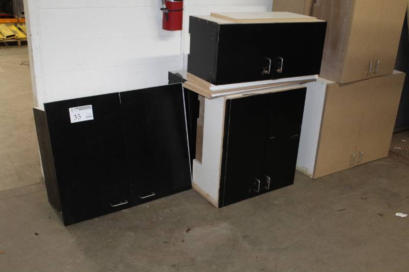 lot 35 image: Lot of (4) Cabinets