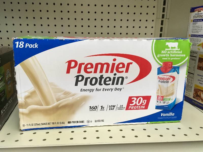 lot 3 image: Premier Protein Vanilla, Retail $24.99