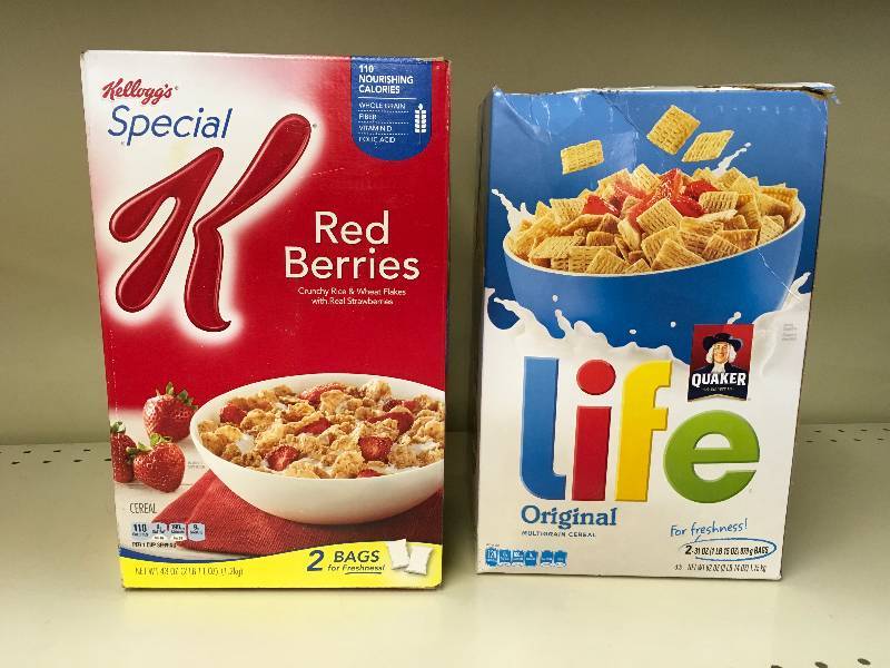 lot 5 image: Special K Red Berries & Life Cereal, Retail $15.98