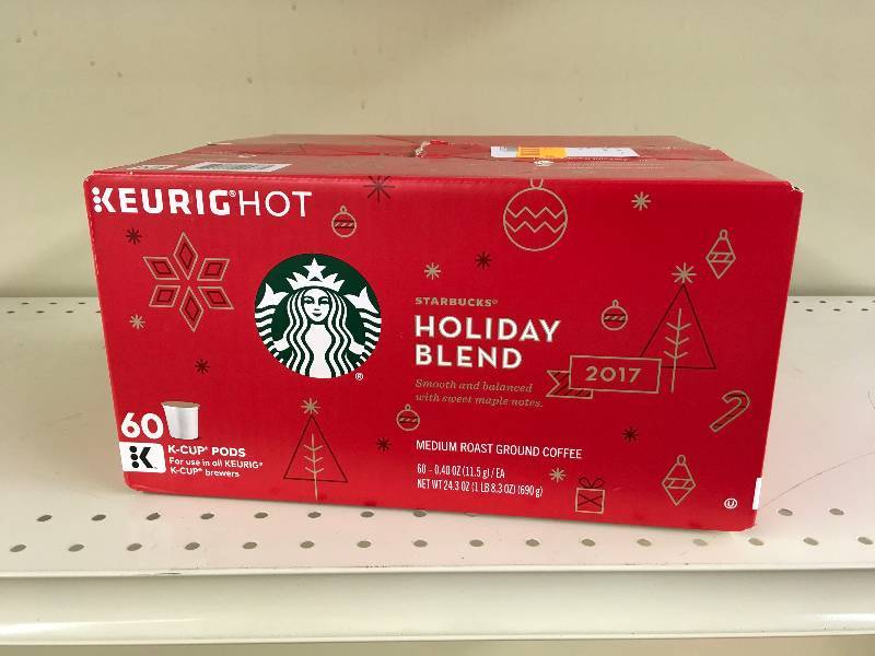 lot 10 image: Keurig Hot Starbucks Holiday Blend, Retail $28.98