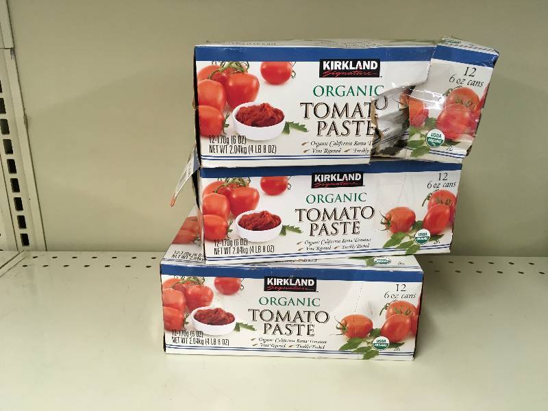 lot 16 image: 3 Packs of 12 6oz Tomato Paste