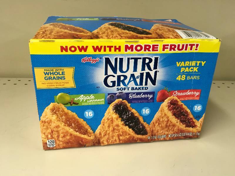 lot 17 image: Nutri Grain Variety Pack
