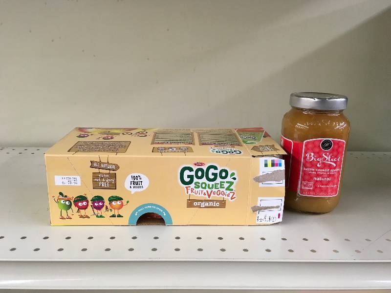 lot 22 image: Go-Go Squeeze Fruit-Veggies & Kettle Cooked Apples, Retail $19.68