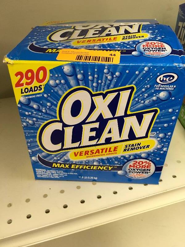 lot 44 image: Oxi Clean Stain Remover