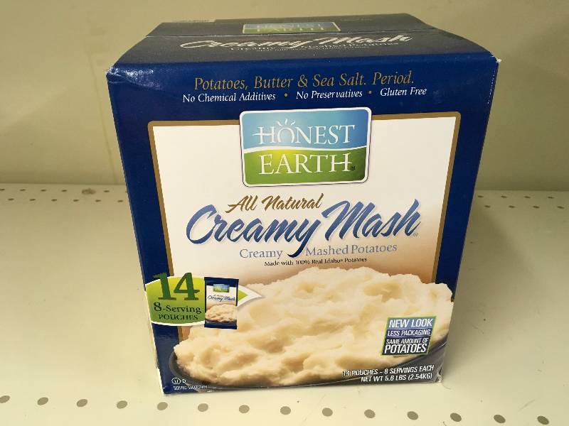 lot 52 image: Honest Earth Creamy Mash Potatoes