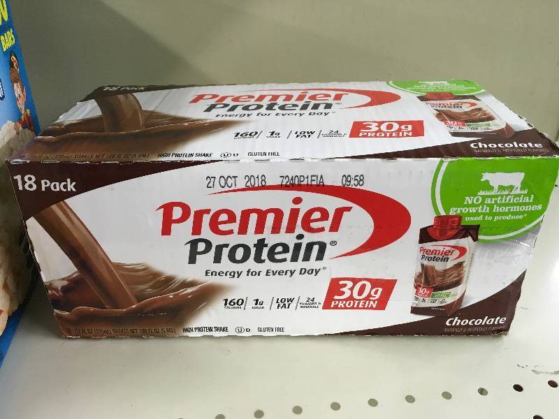 lot 58 image: Premier Protein Chocolate, Retail $24.99