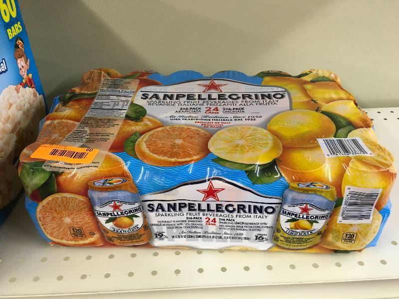 lot 60 image: Sanpellegrino Sparkling Fruit Beverages