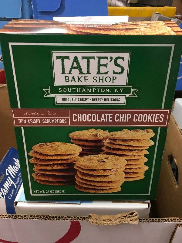 lot 69 image: Tates Chocolate Chip Cookies