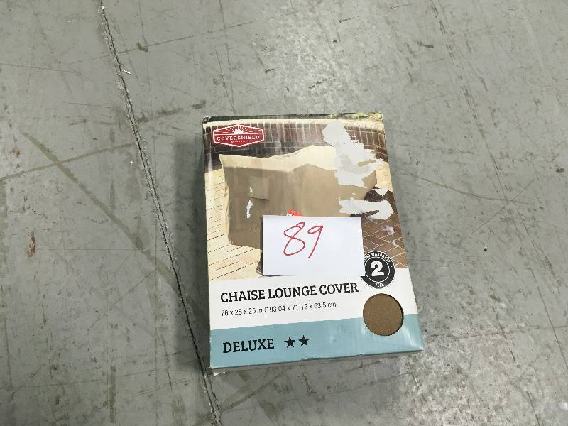 lot 89 image: Covershield Oversized Lounge Chair Cover Deluxe in good conditions