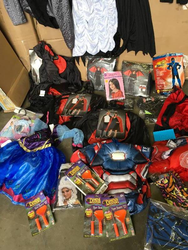lot 109 image: Assorted Halloween party customs