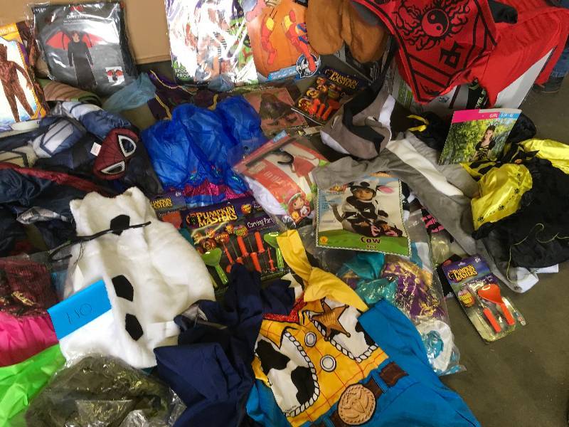 lot 110 image: Assorted Halloween Customs and Items