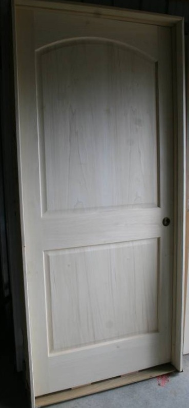 lot 24 image: Prehung Poplar Interior Door