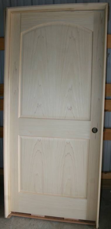 lot 25 image: Prehung Poplar Interior Door