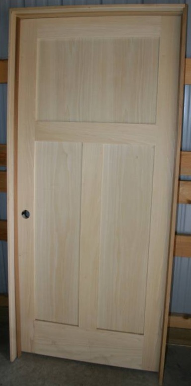 lot 26 image: Prehung Poplar Interior Door