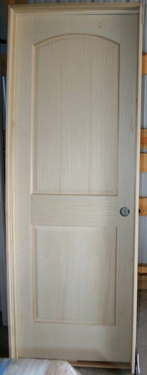 lot 27 image: Prehung Poplar Interior Door