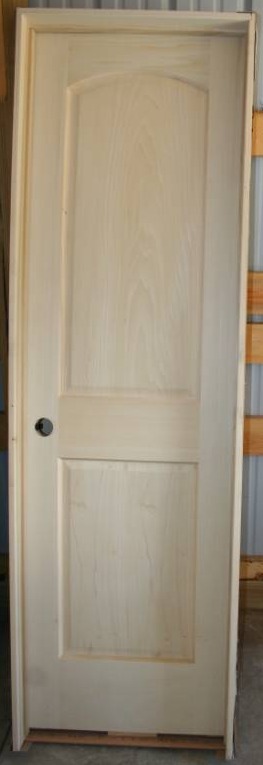 lot 28 image: Prehung Poplar Interior Door