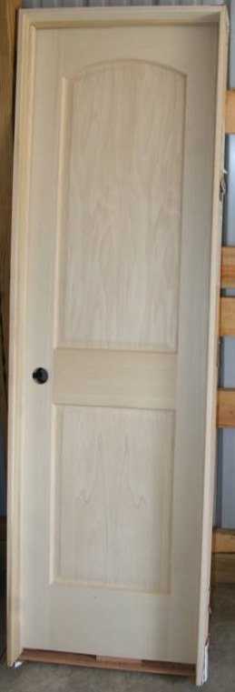 lot 29 image: Prehung Poplar Interior Door