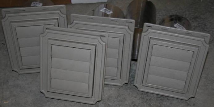 lot 55 image: 4 Hooded Vents