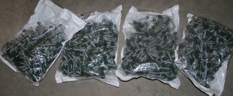 lot 57 image: Pole Barn Screws