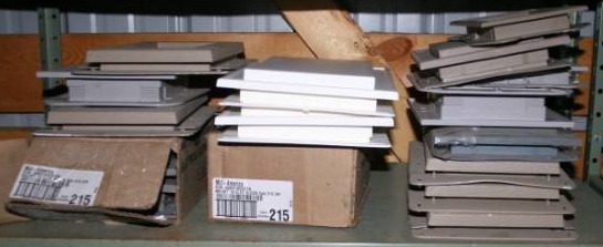 lot 63 image: Electrical Mounting Boxes for Vinyl Siding
