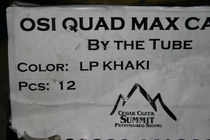 lot 68 image: Finish Colored Caulking
