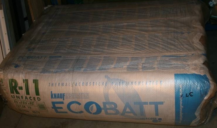 lot 87 image: Batt Insulation