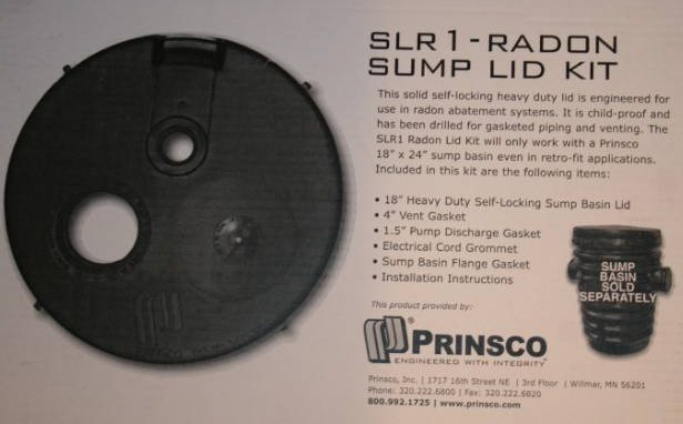 lot 97 image: Radon Sump Lid Kit