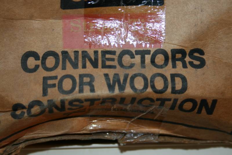 lot 103 image: Large Construction Brackets