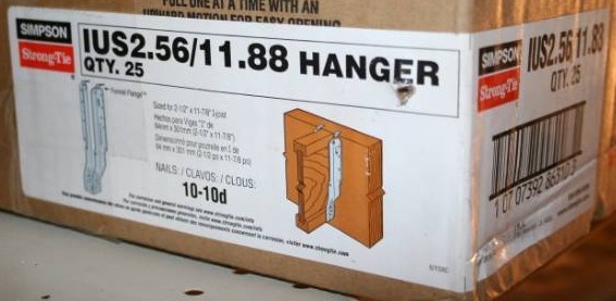 lot 105 image: Joist Hangers