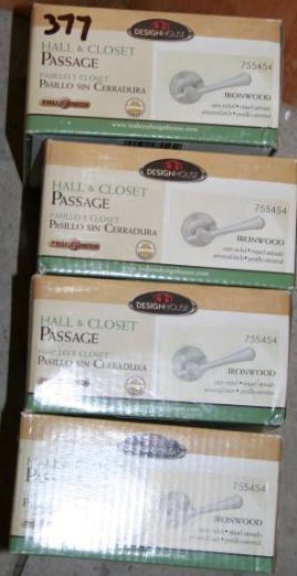 lot 115 image: Passage Door Knobs