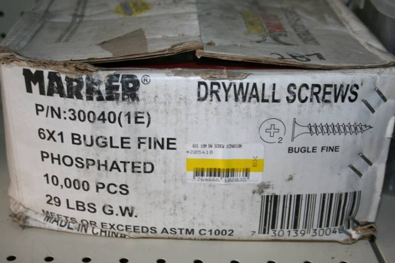lot 130 image: Drywall Screws