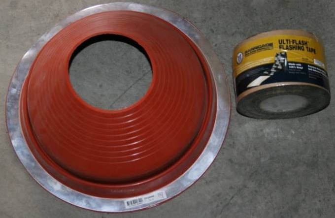 lot 344 image: Roof Pipe Gasket and Flashing Tape