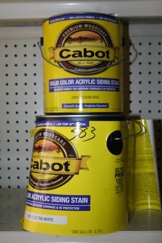 lot 349 image: Acrylic Siding Stain