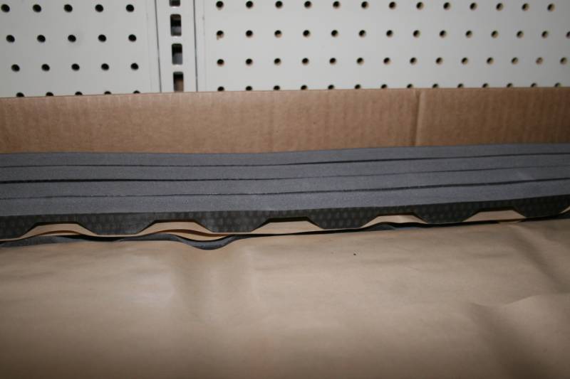 lot 355 image: Corrugated Steel Roof Foam Ends