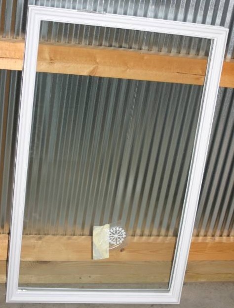 lot 529 image: Window Insert for Door