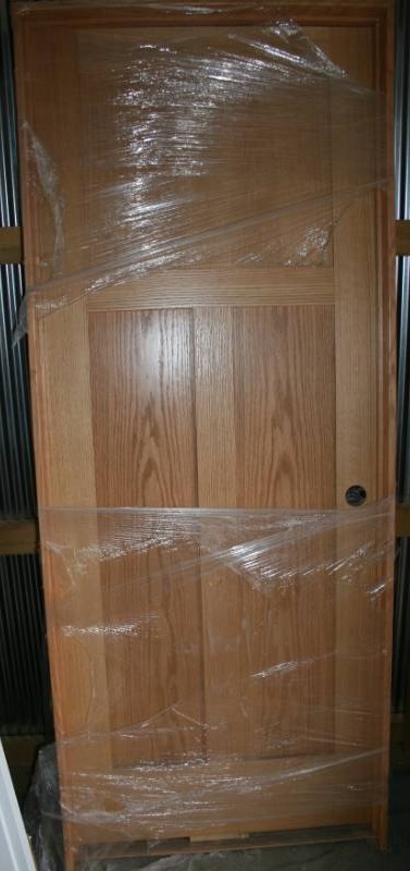 lot 507 image: Interior Wood Door with Frame