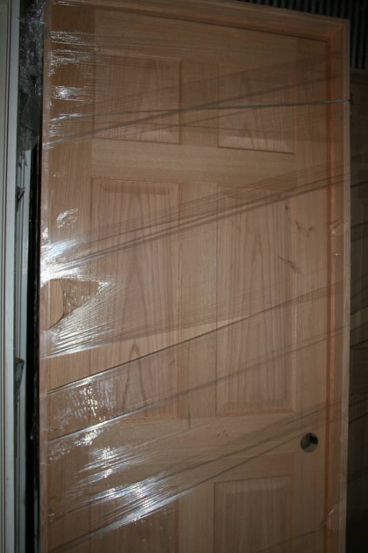 lot 419 image: Prehung Interior Oak Door
